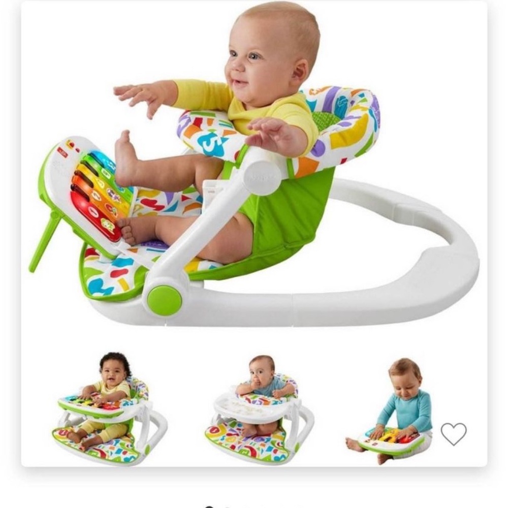 Fisher-Price Kick & Play Deluxe Sit-Me-Up Infant Seat
